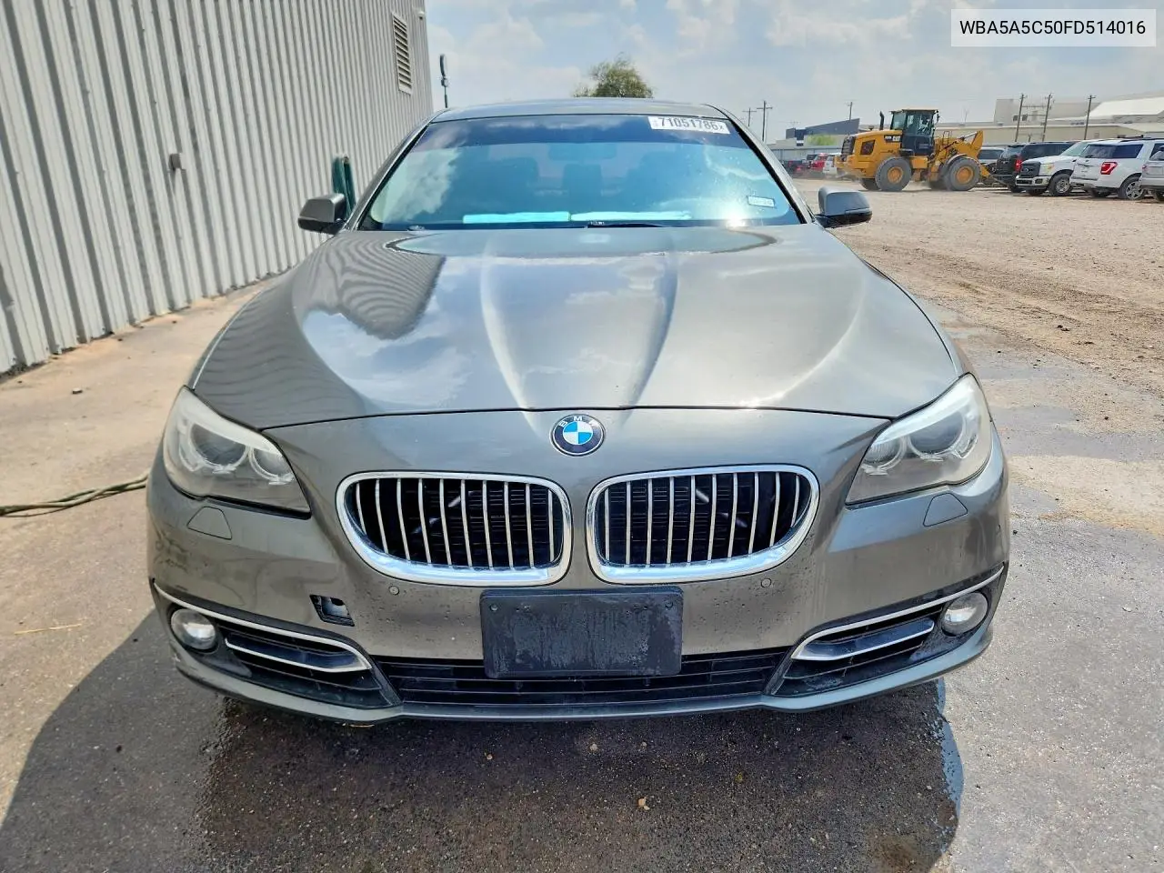 2015 BMW 5ER VIN WBA5A5C50FD514016 — фото 5