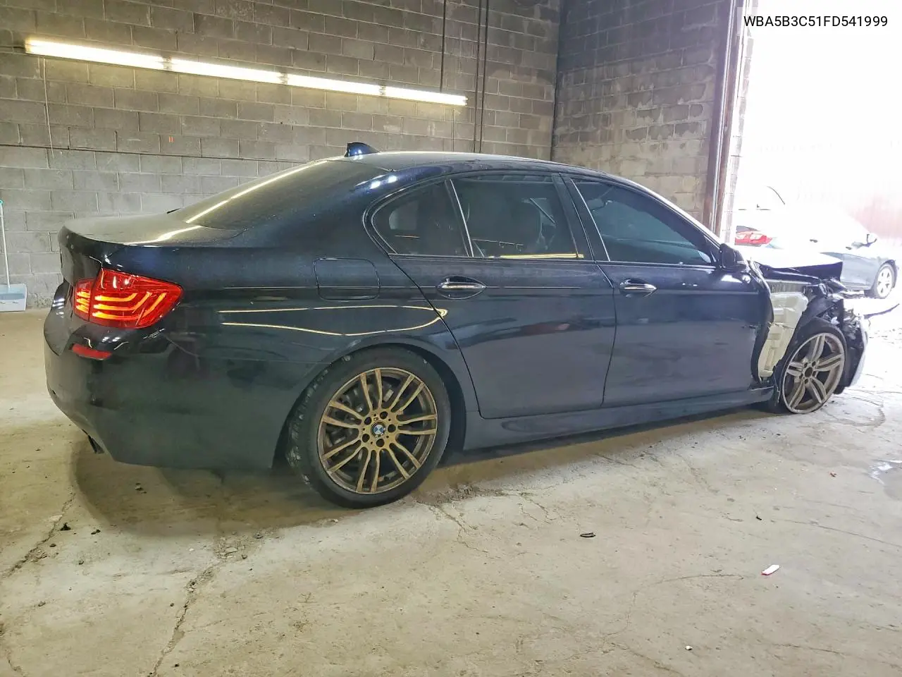 2015 BMW 5ER VIN WBA5B3C51FD541999 — фото 3