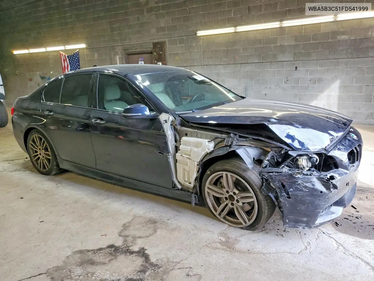 2015 BMW 5ER VIN WBA5B3C51FD541999 — фото 4