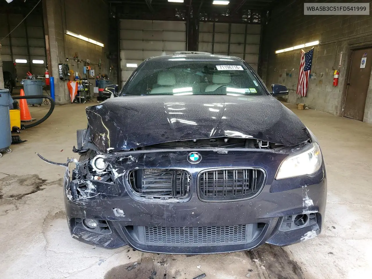 2015 BMW 5ER VIN WBA5B3C51FD541999 — фото 5