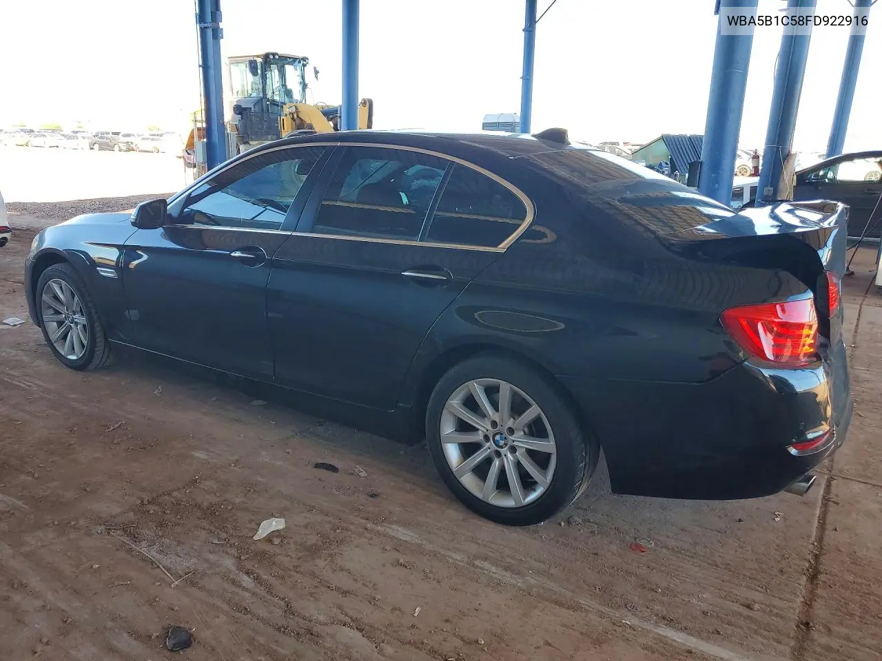 2015 BMW 5ER VIN WBA5B1C58FD922916 — фото 2