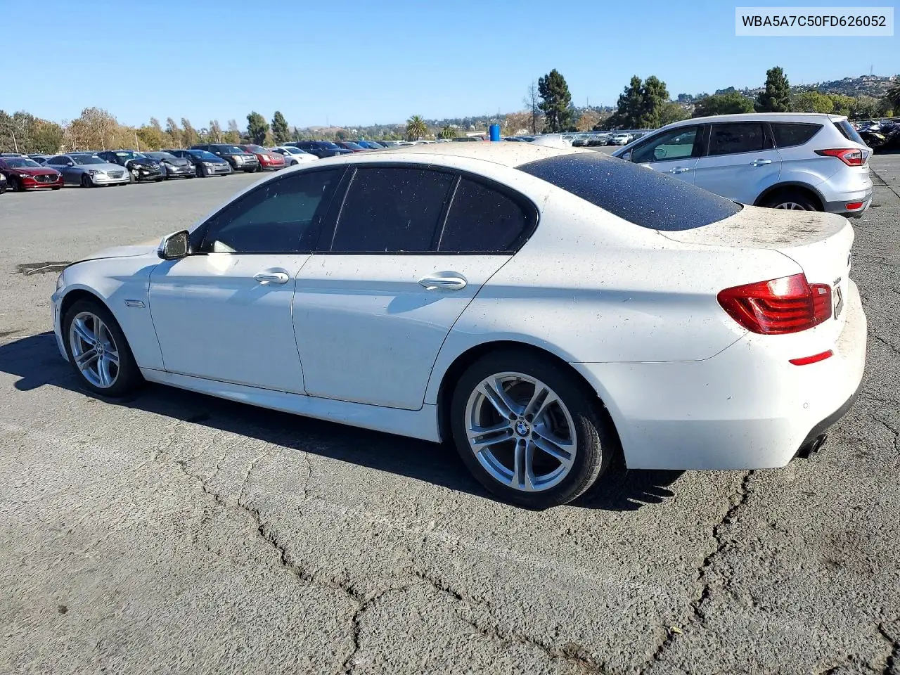 2015 BMW 5ER VIN WBA5A7C50FD626052 — фото 2