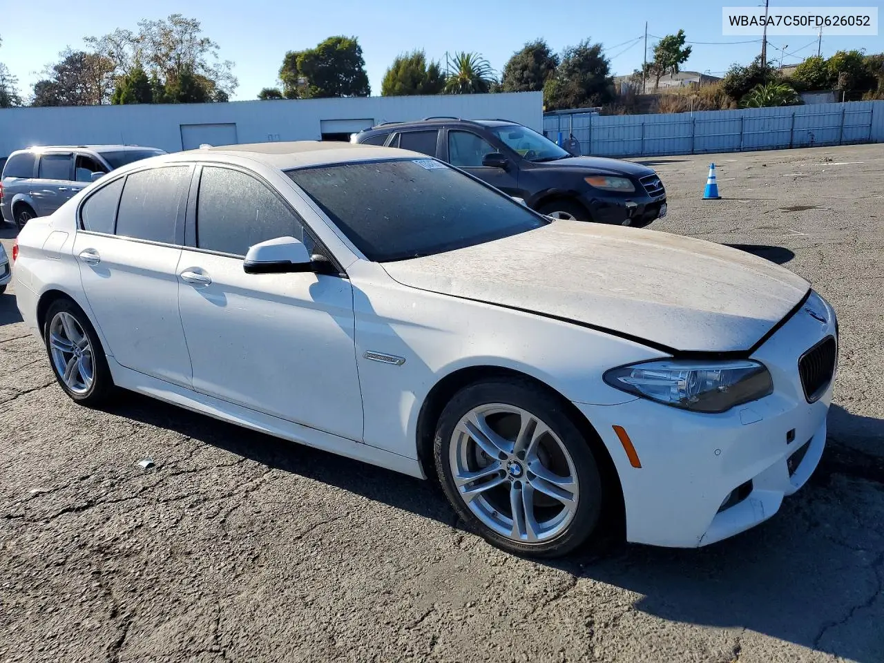 2015 BMW 5ER VIN WBA5A7C50FD626052 — фото 4