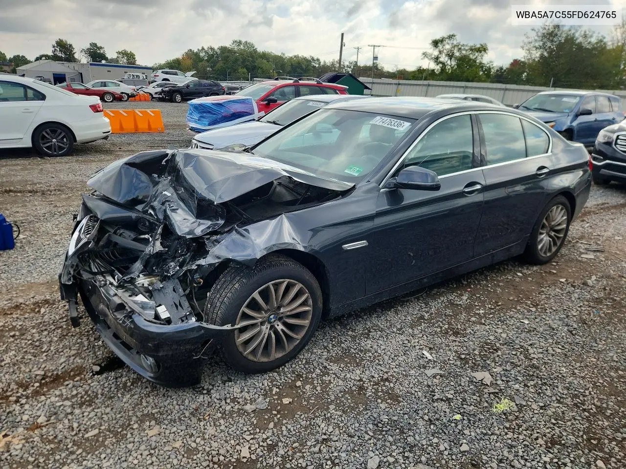 BMW 5ER 2015, VIN WBA5A7C55FD624765