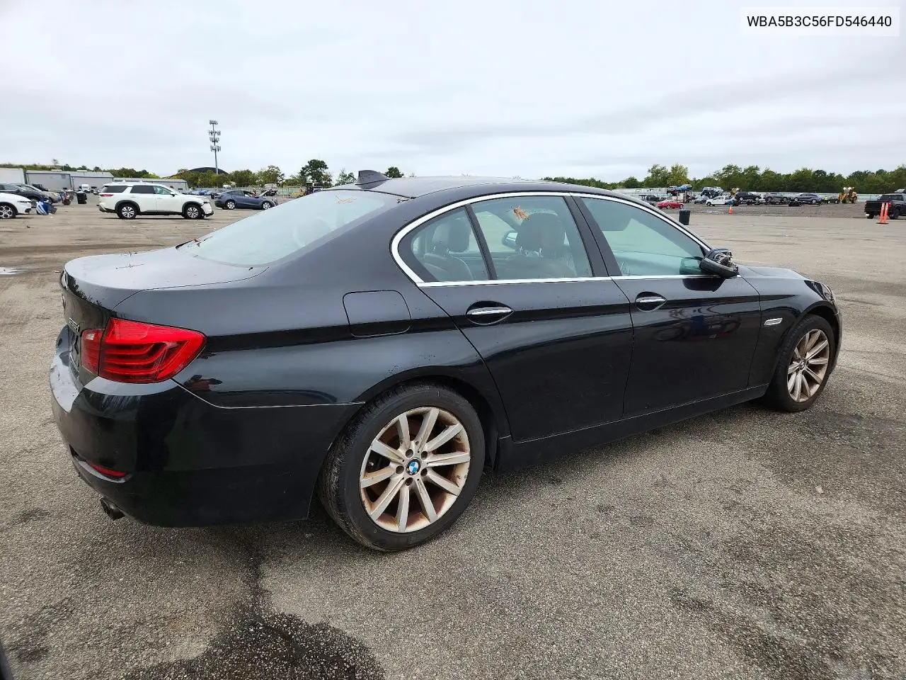 2015 BMW 5ER VIN WBA5B3C56FD546440 — фото 3