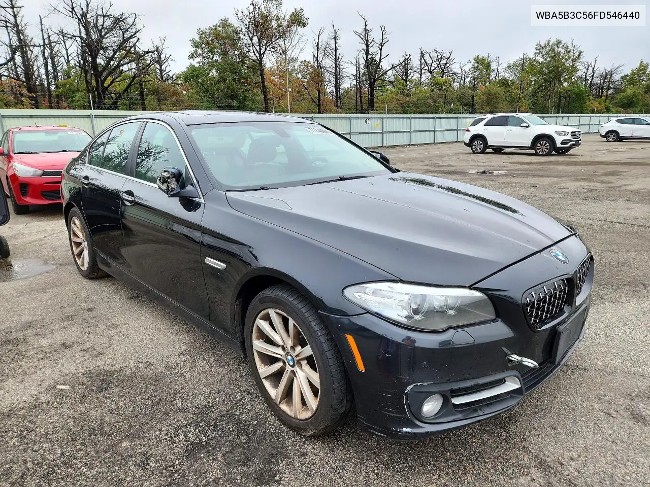 2015 BMW 5ER VIN WBA5B3C56FD546440 — фото 4