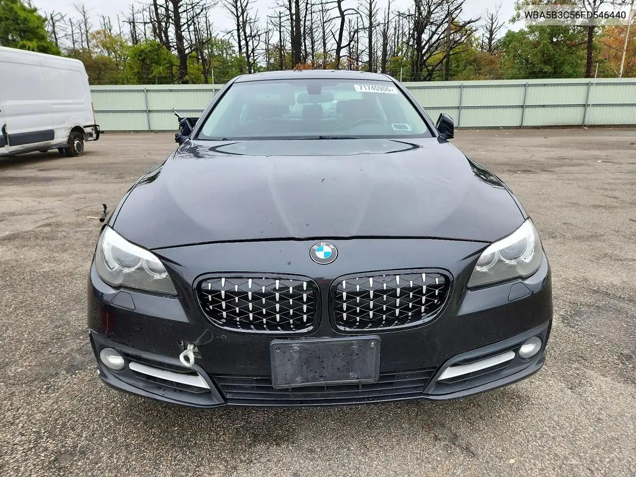 2015 BMW 5ER VIN WBA5B3C56FD546440 — фото 5