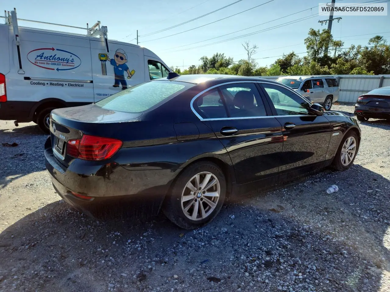 2015 BMW 5ER VIN WBA5A5C56FD520869 — фото 3
