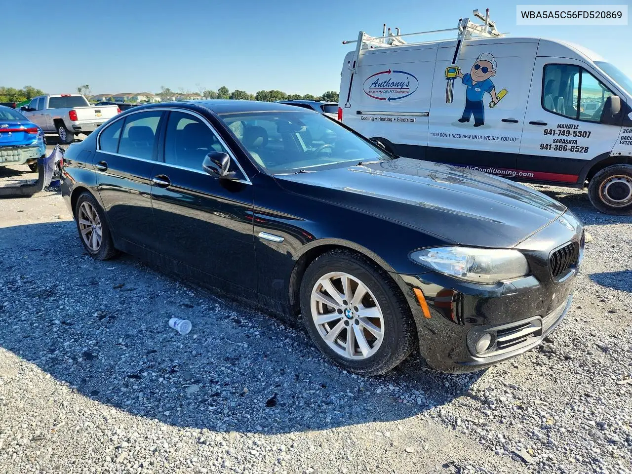 2015 BMW 5ER VIN WBA5A5C56FD520869 — фото 4