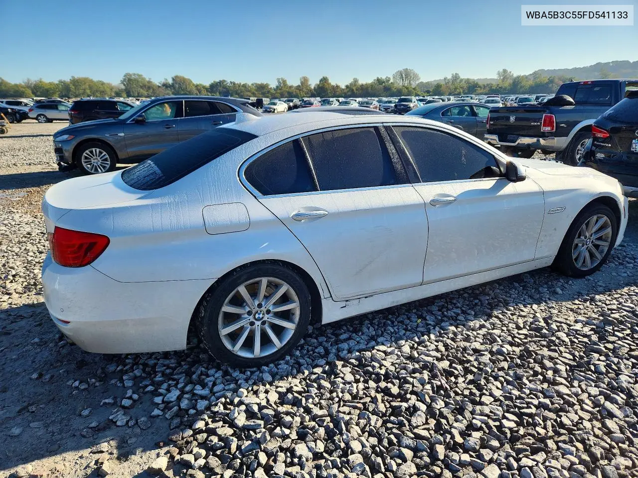 2015 BMW 5ER VIN WBA5B3C55FD541133 — фото 3