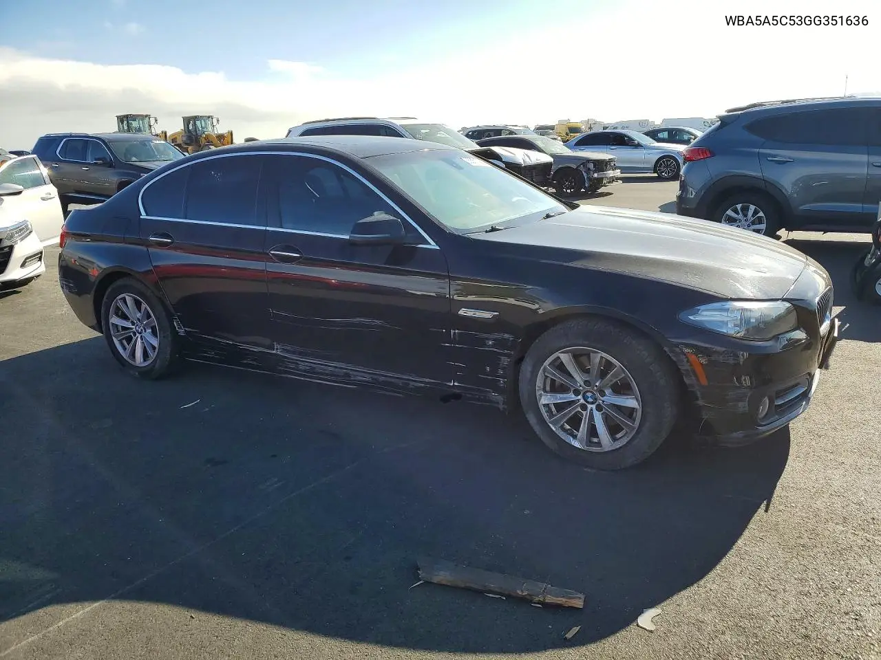 2016 BMW 5ER VIN WBA5A5C53GG351636 — фото 4