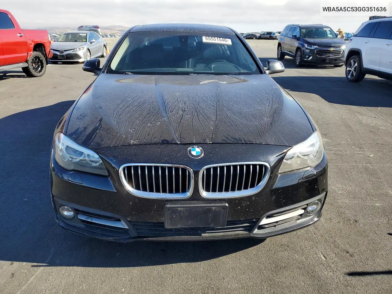 2016 BMW 5ER VIN WBA5A5C53GG351636 — фото 5