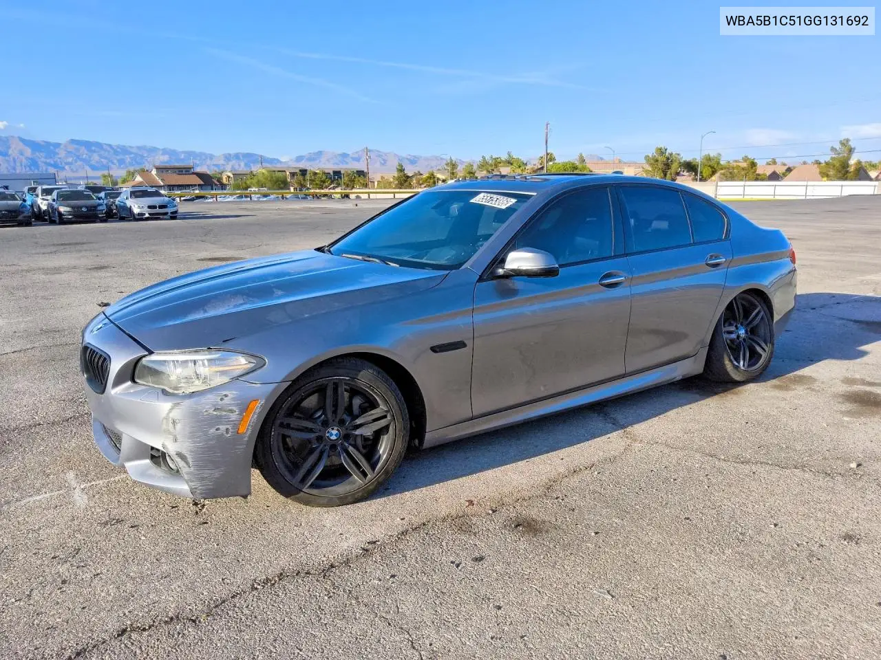 BMW 5ER 2016, VIN WBA5B1C51GG131692
