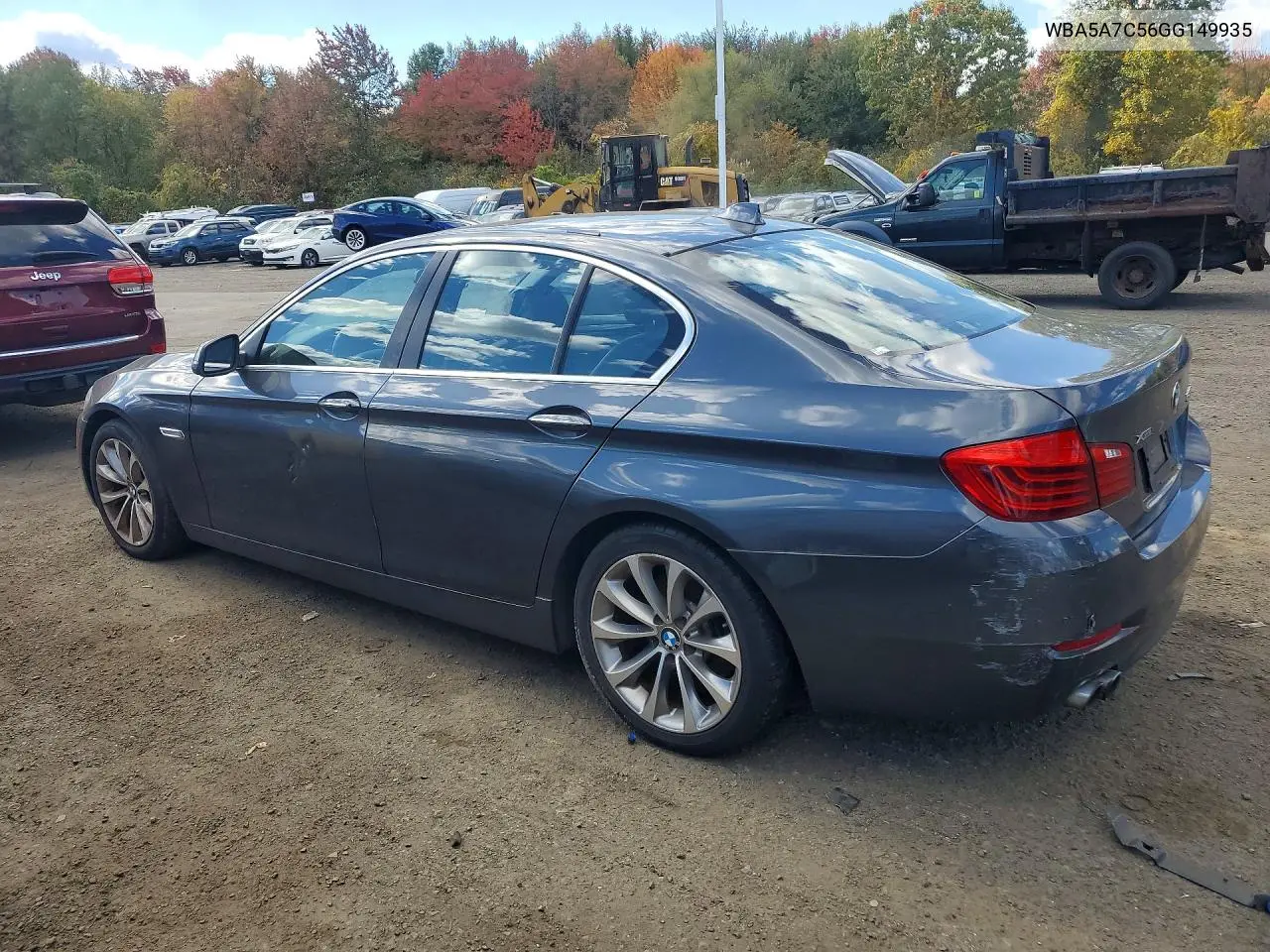 2016 BMW 5ER VIN WBA5A7C56GG149935 — фото 2