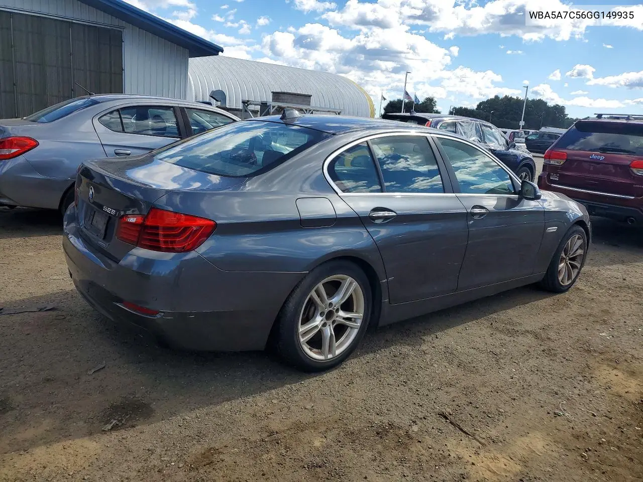 2016 BMW 5ER VIN WBA5A7C56GG149935 — фото 3