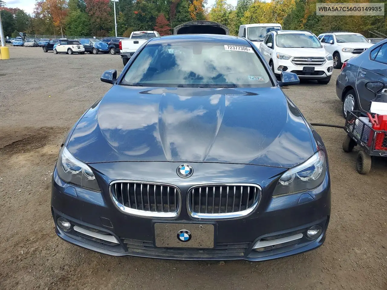 2016 BMW 5ER VIN WBA5A7C56GG149935 — фото 5