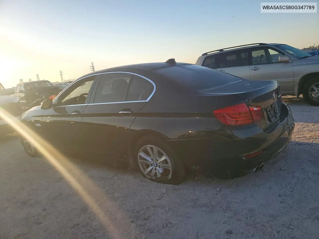 2016 BMW 5ER VIN WBA5A5C58GG347789 — фото 2