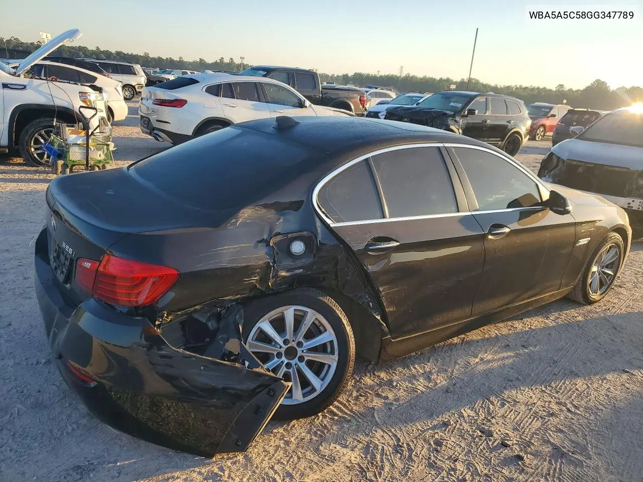 2016 BMW 5ER VIN WBA5A5C58GG347789 — фото 3