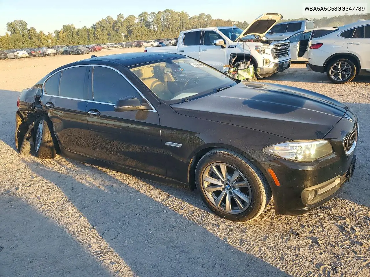 2016 BMW 5ER VIN WBA5A5C58GG347789 — фото 4