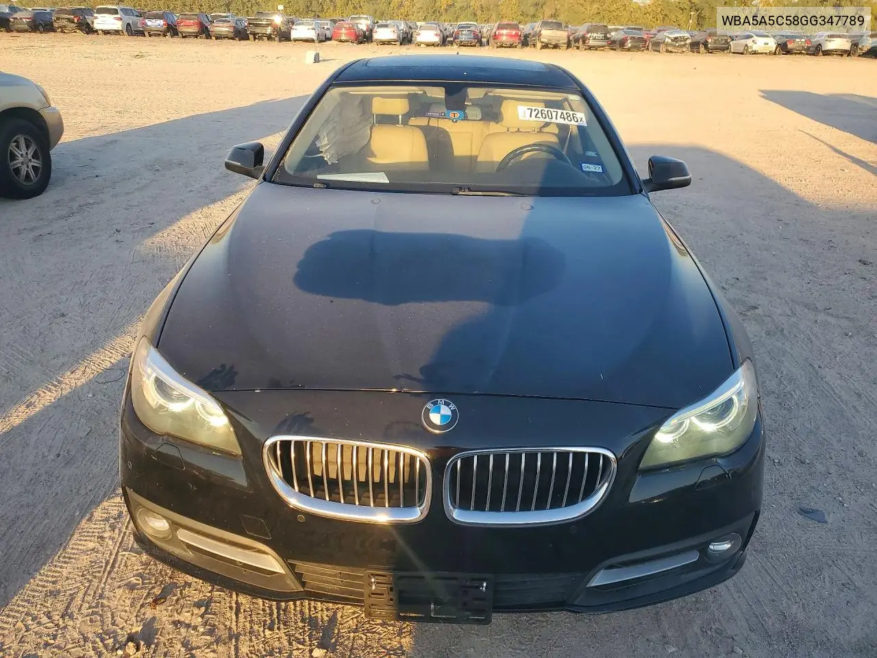 2016 BMW 5ER VIN WBA5A5C58GG347789 — фото 5