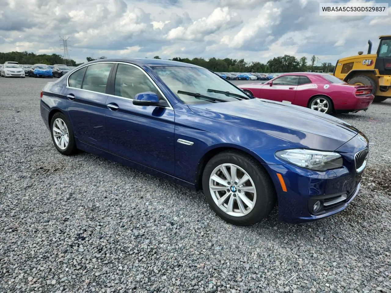 2016 BMW 5ER VIN WBA5A5C53GD529837 — фото 4