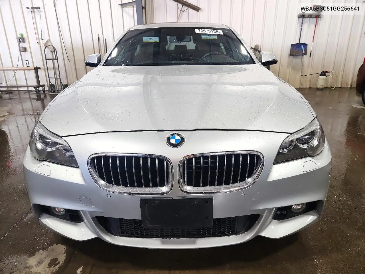 2016 BMW 5ER VIN WBA5B3C51GG256641 — фото 5
