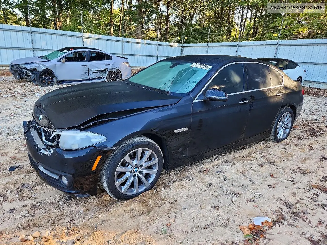 BMW 5ER 2016, VIN WBA5B1C58GG132516