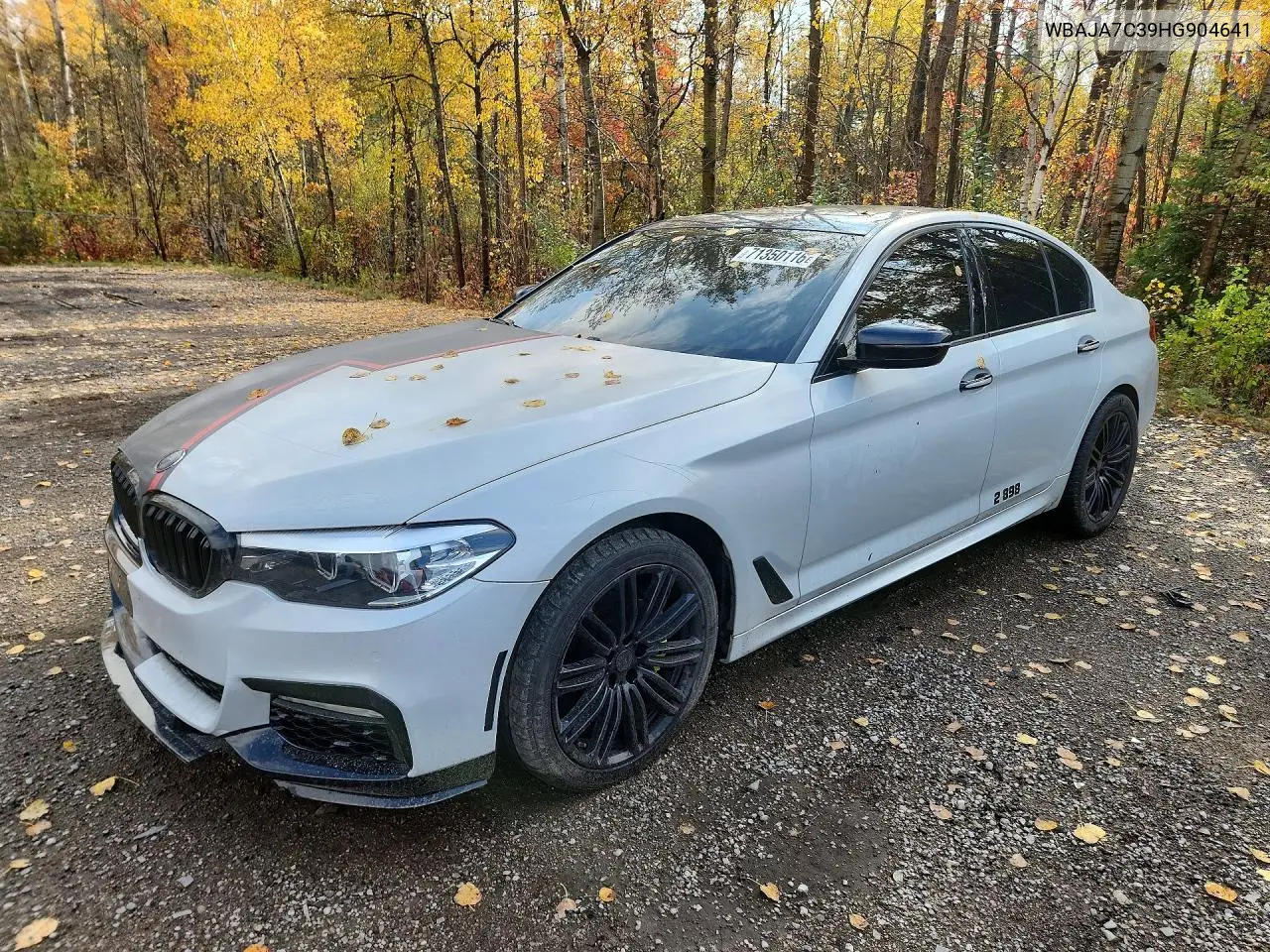 BMW 5ER 2017, VIN WBAJA7C39HG904641