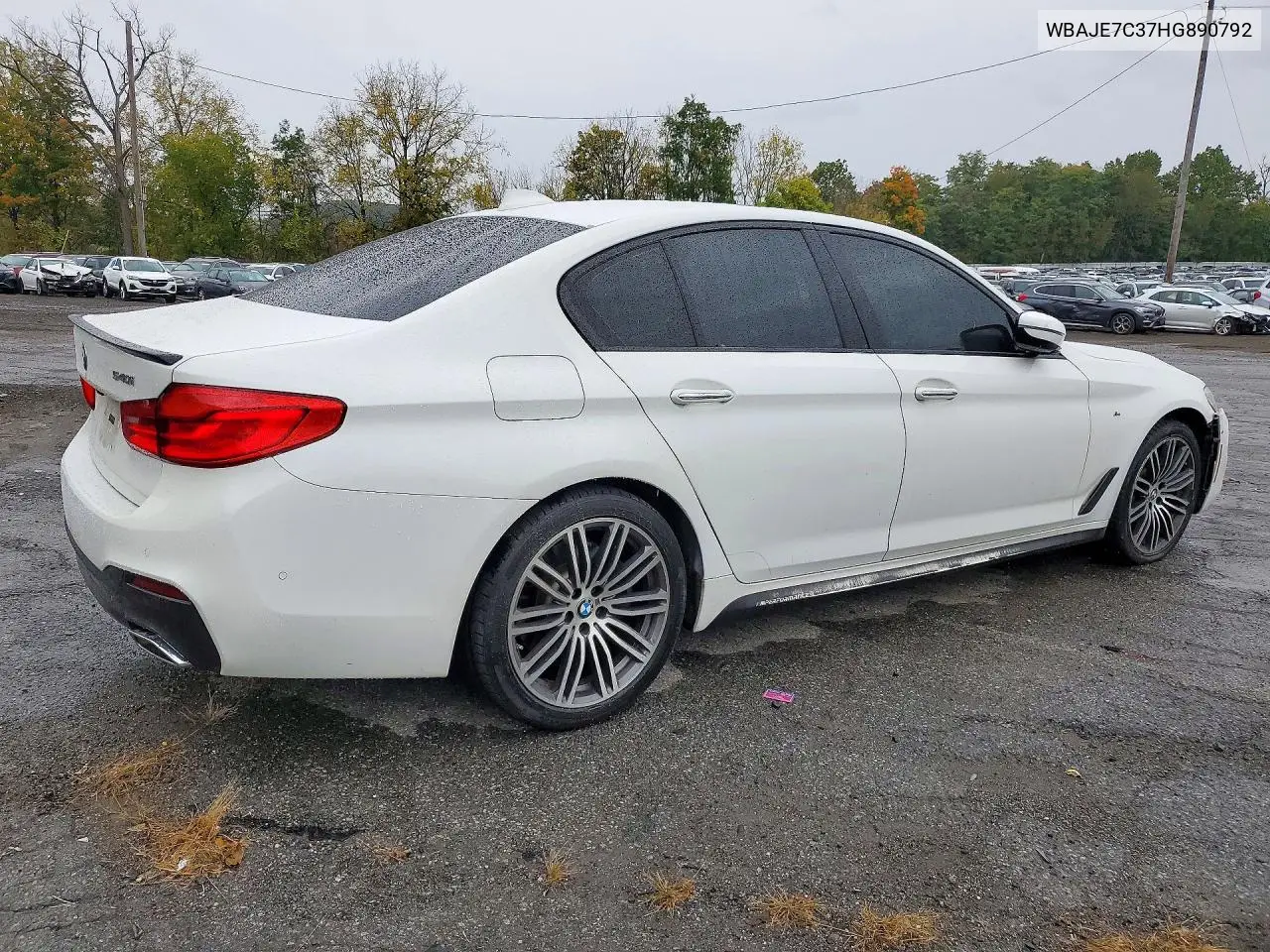 2017 BMW 5ER VIN WBAJE7C37HG890792 — фото 3