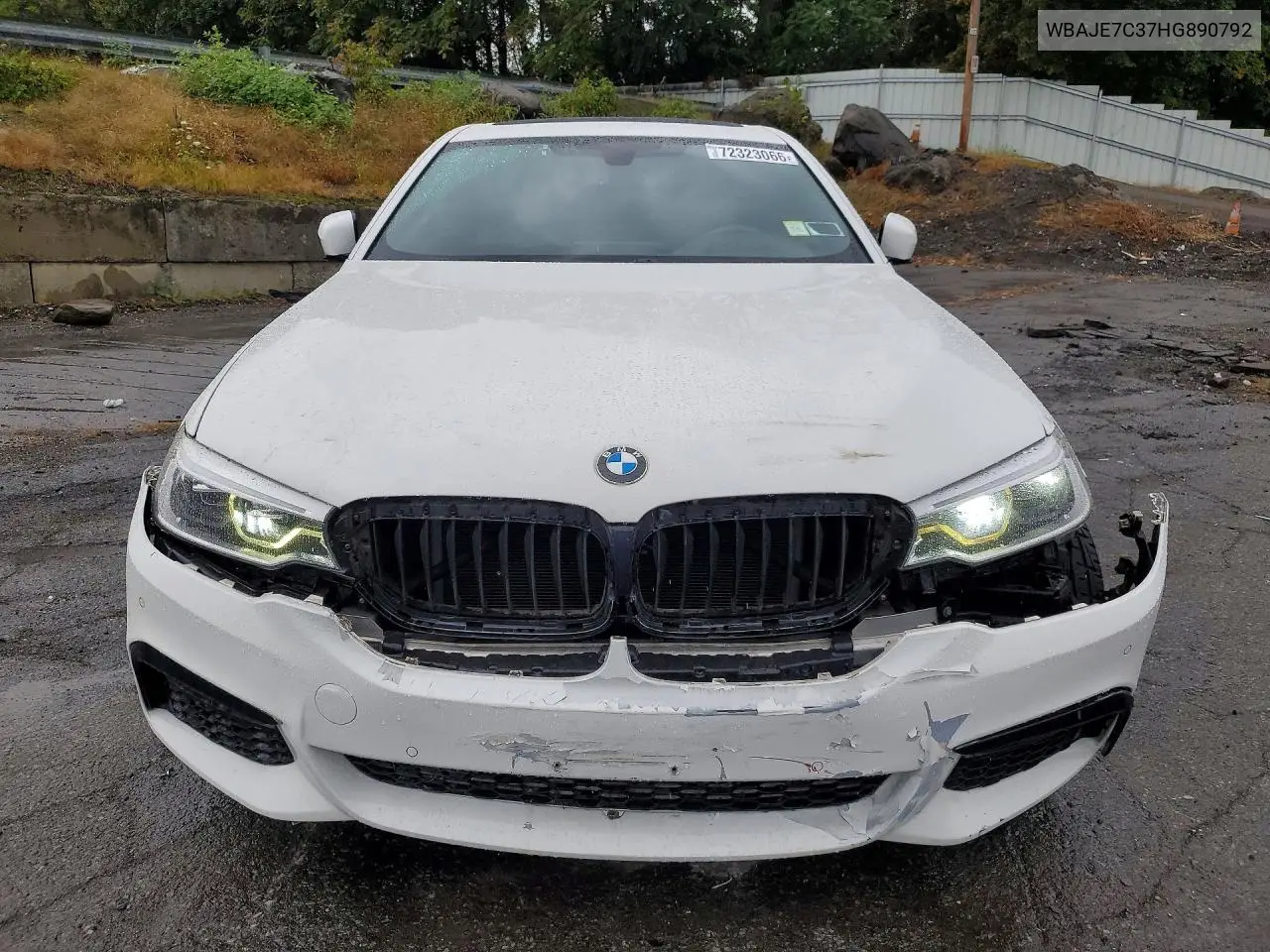 2017 BMW 5ER VIN WBAJE7C37HG890792 — фото 5