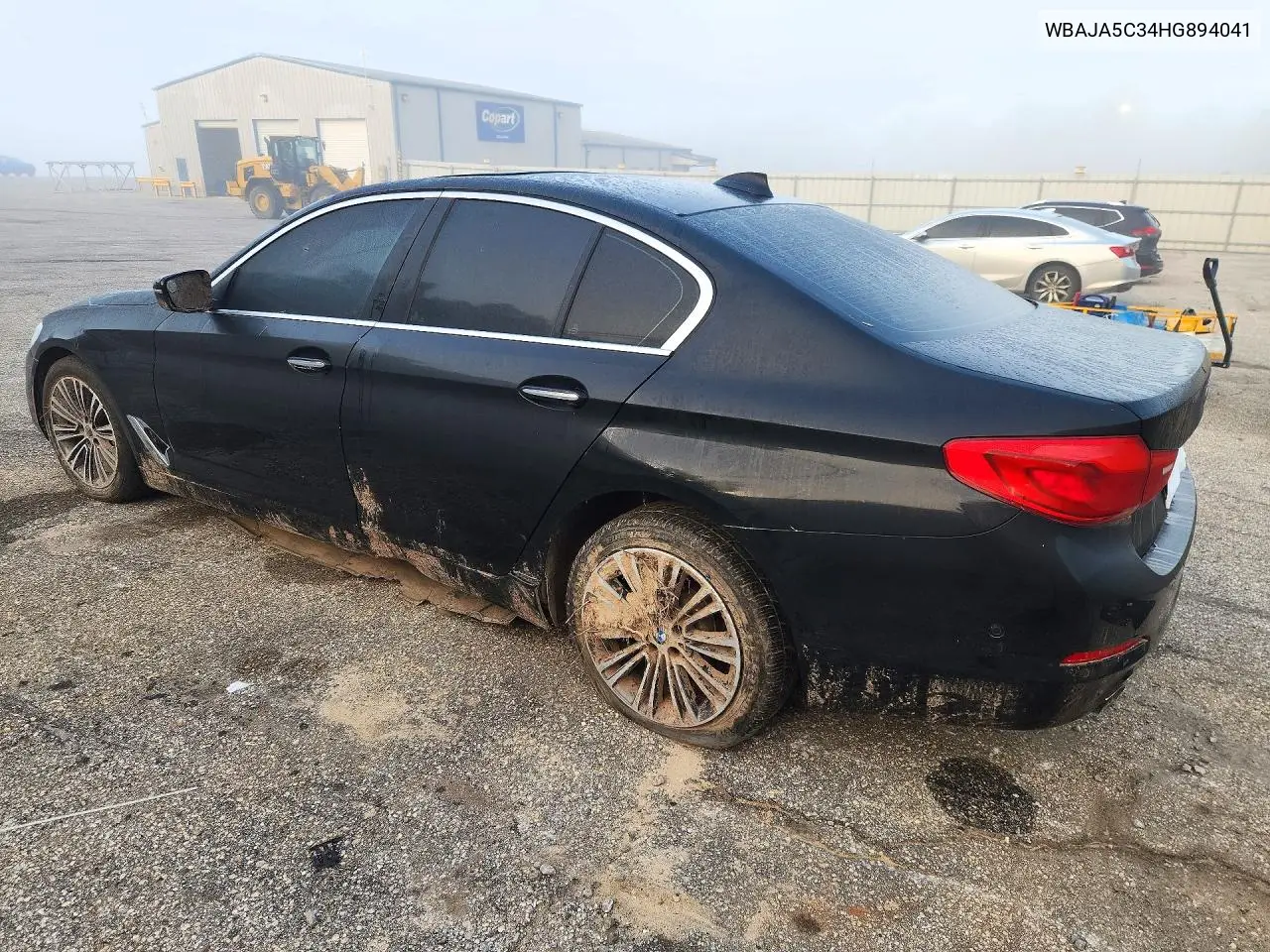 2017 BMW 5ER VIN WBAJA5C34HG894041 — фото 2