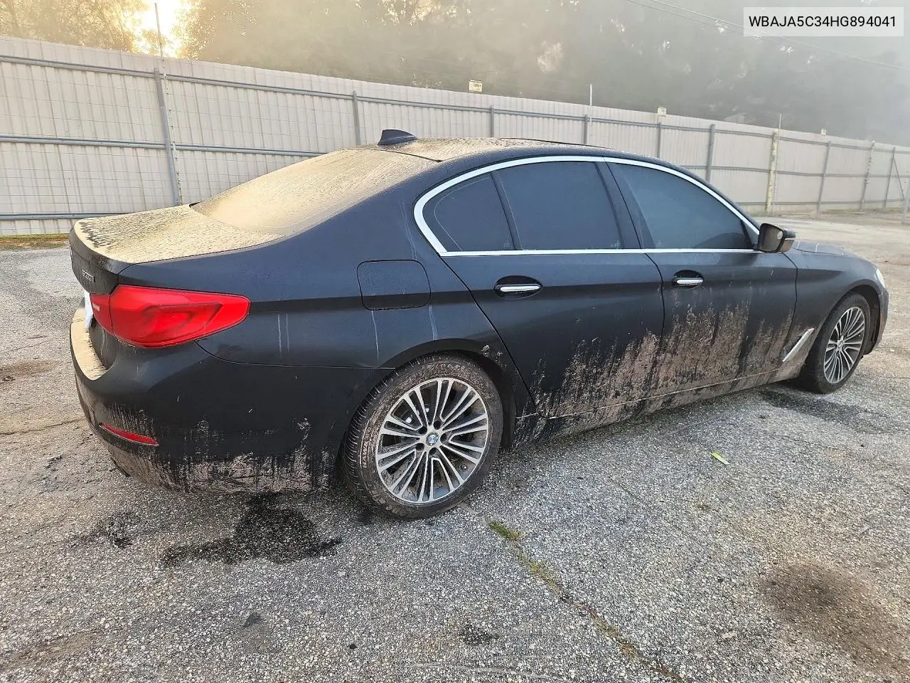 2017 BMW 5ER VIN WBAJA5C34HG894041 — фото 3