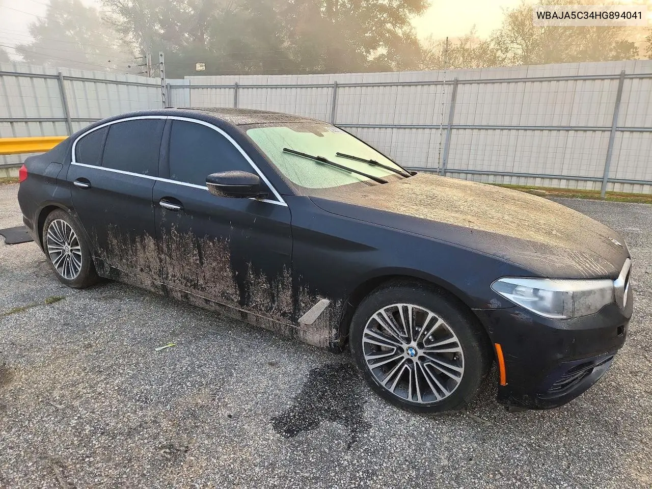 2017 BMW 5ER VIN WBAJA5C34HG894041 — фото 4