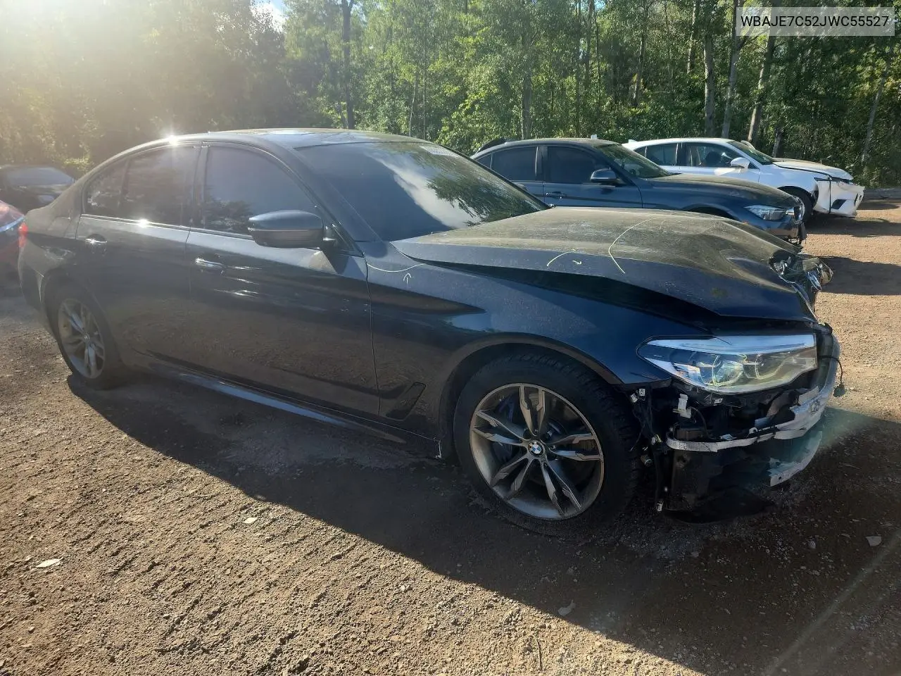 2018 BMW 5ER VIN WBAJE7C52JWC55527 — фото 4