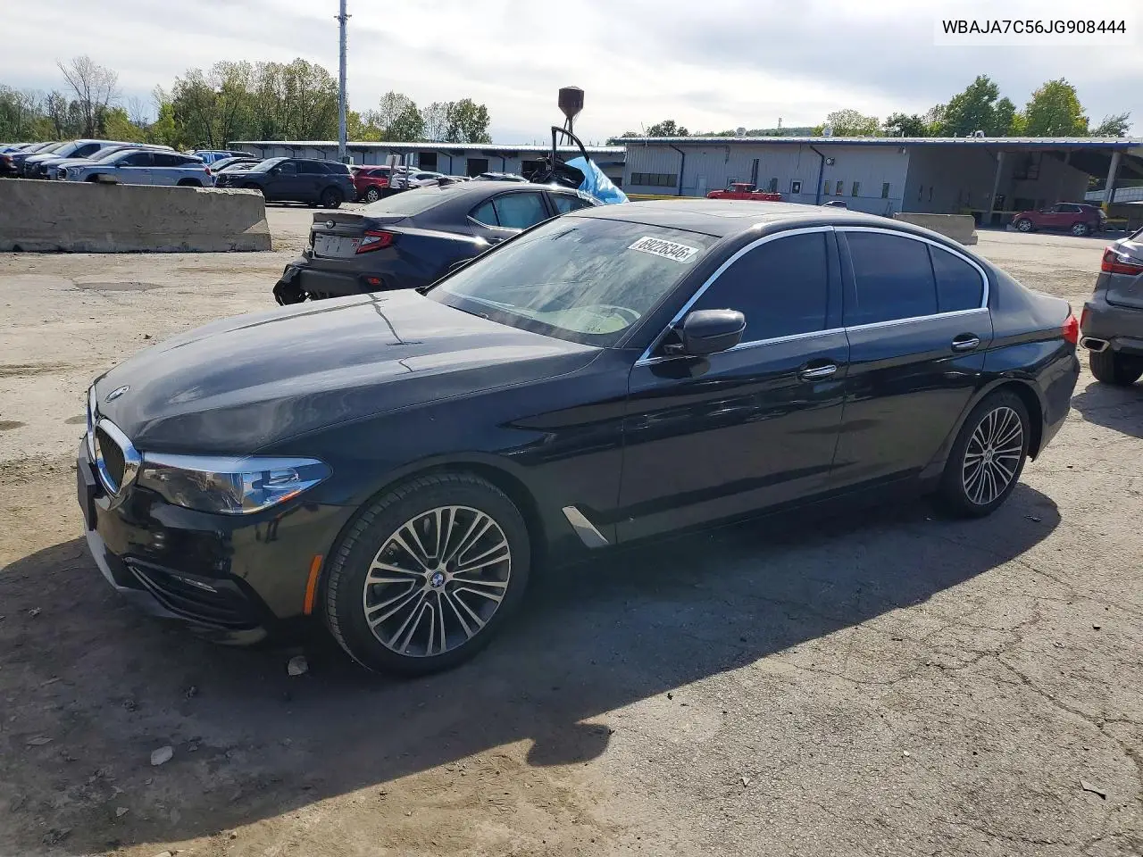BMW 5ER 2018, VIN WBAJA7C56JG908444