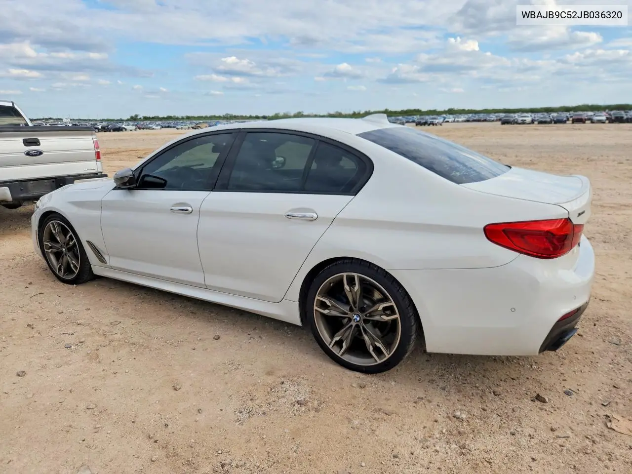 2018 BMW 5ER VIN WBAJB9C52JB036320 — фото 2