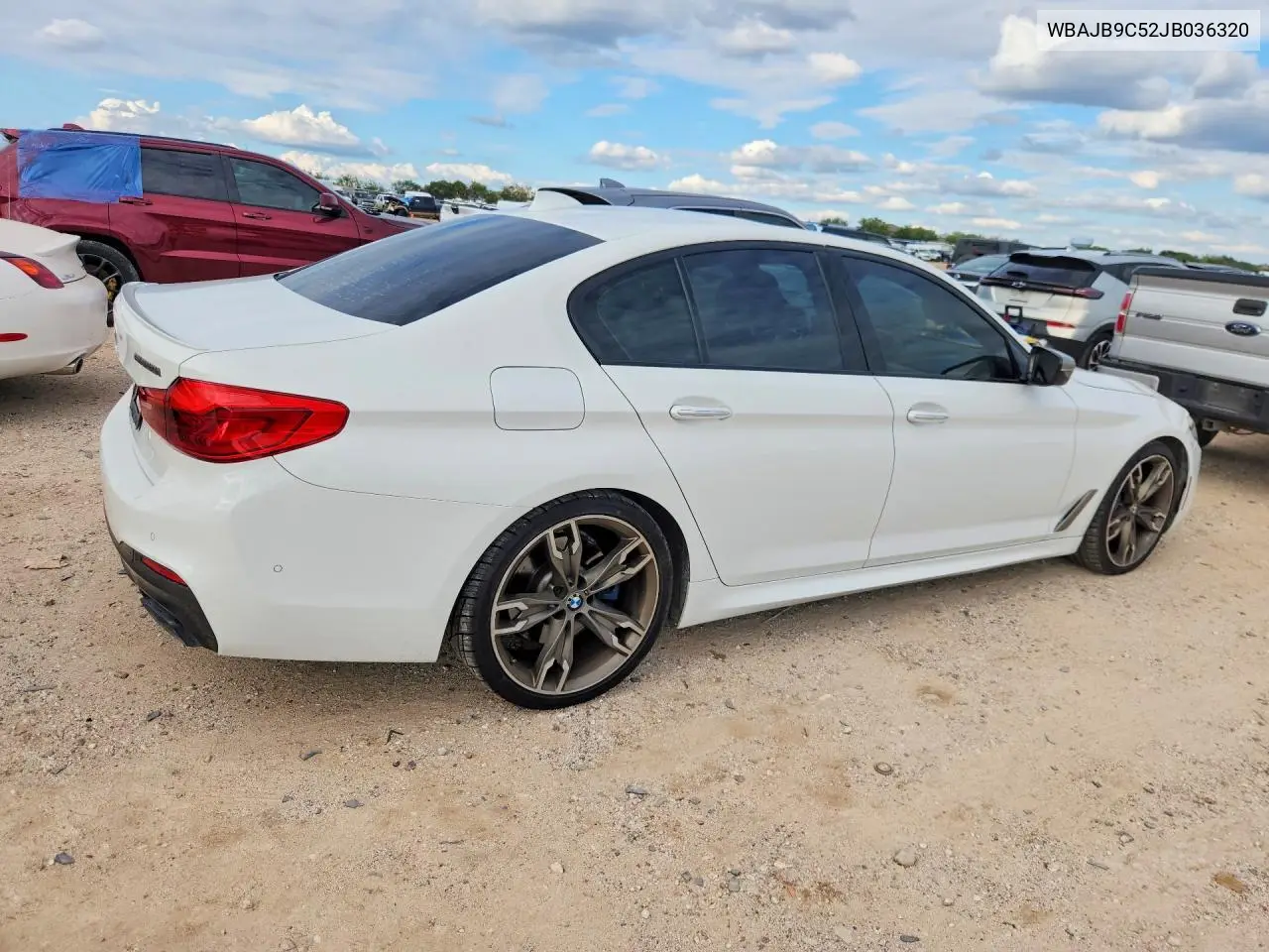 2018 BMW 5ER VIN WBAJB9C52JB036320 — фото 3