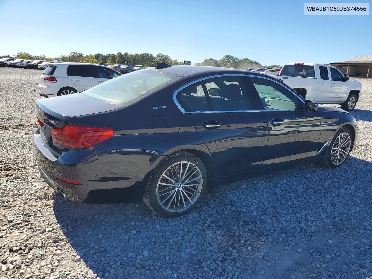 2018 BMW 5ER VIN WBAJB1C59JB374556 — фото 3