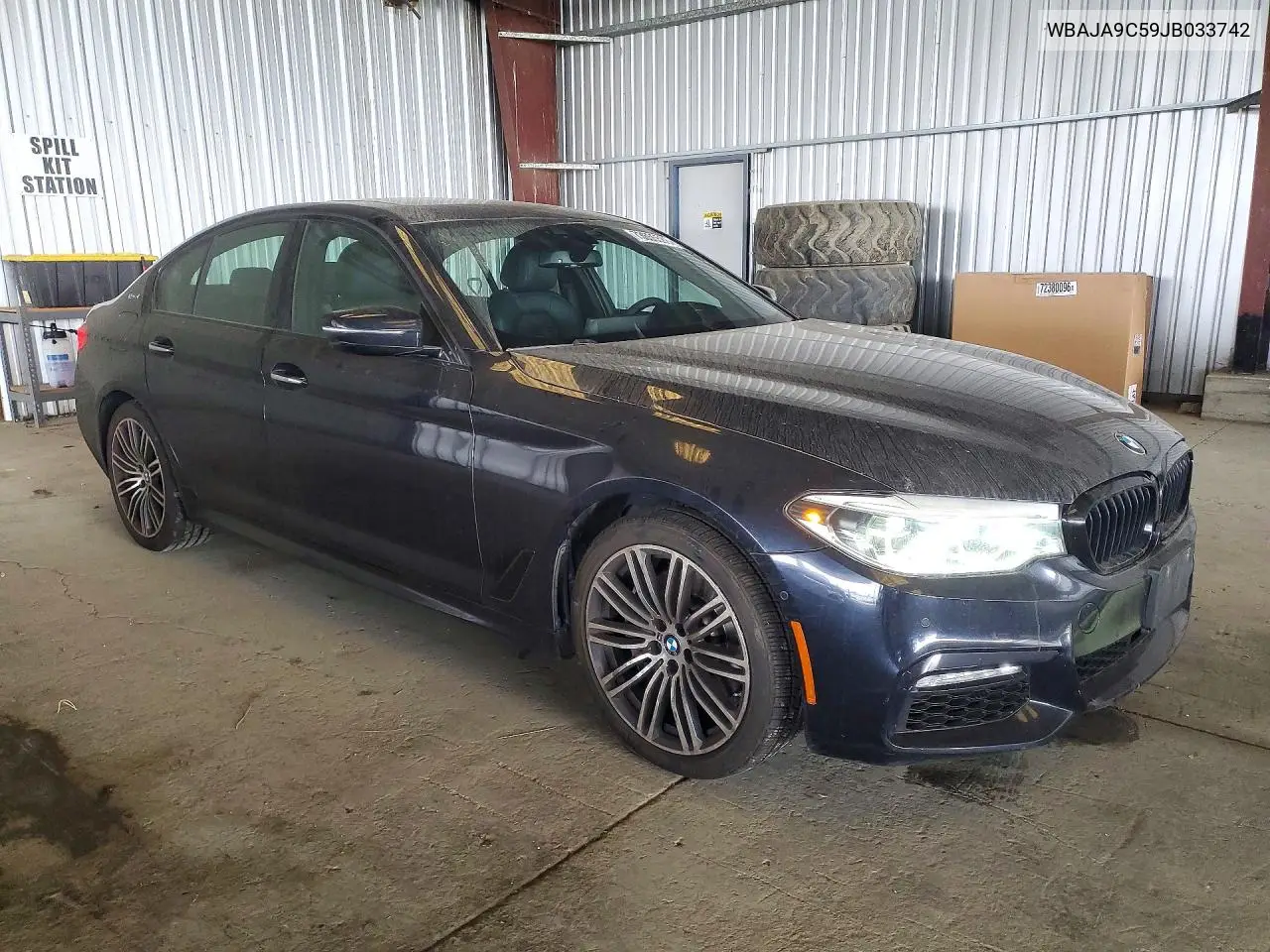 BMW 5ER 2018, VIN WBAJA9C59JB033742