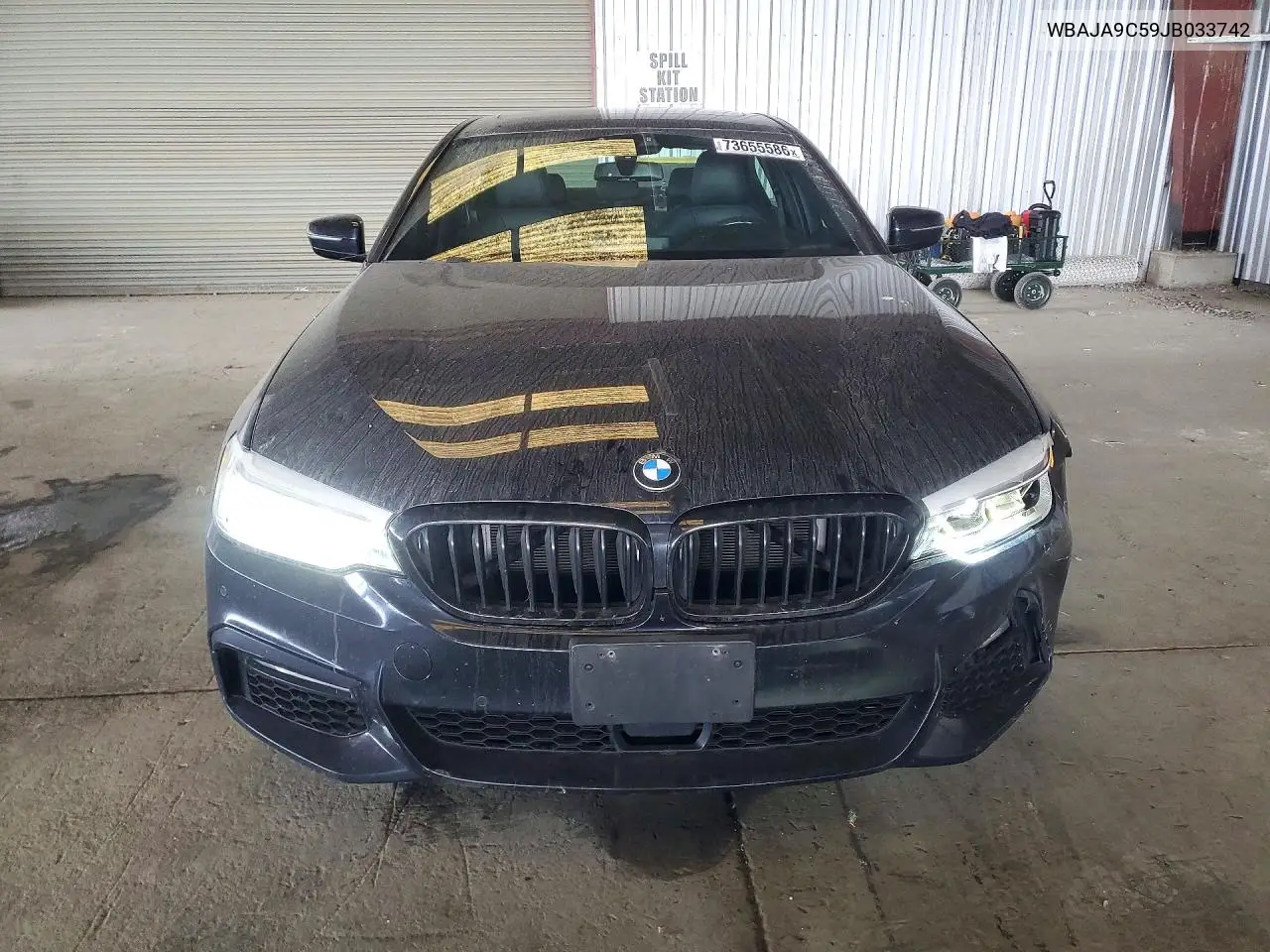 2018 BMW 5ER VIN WBAJA9C59JB033742 — фото 2