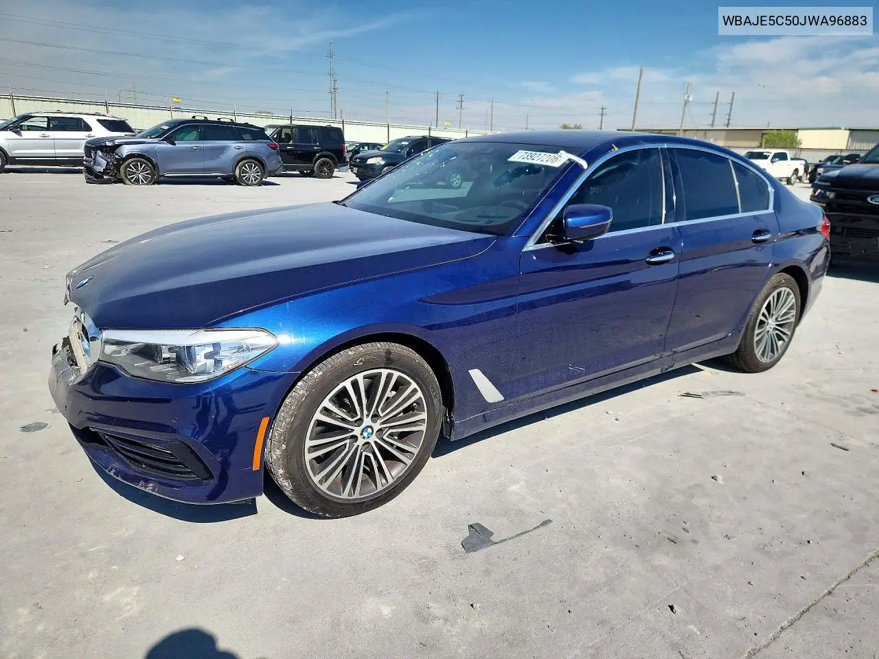 BMW 5ER 2018, VIN WBAJE5C50JWA96883