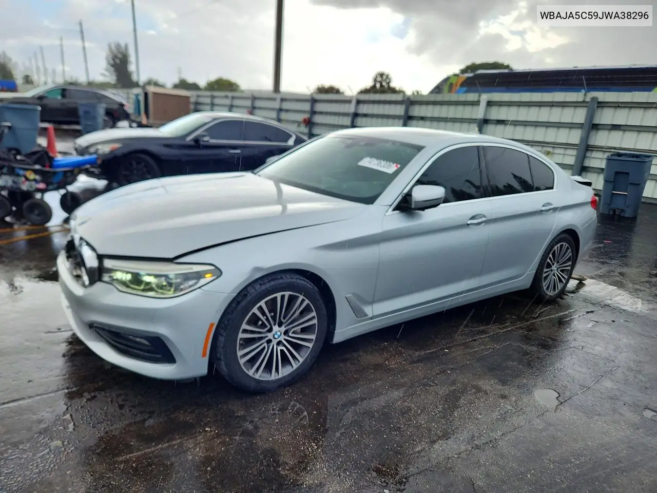 BMW 5ER 2018, VIN WBAJA5C59JWA38296