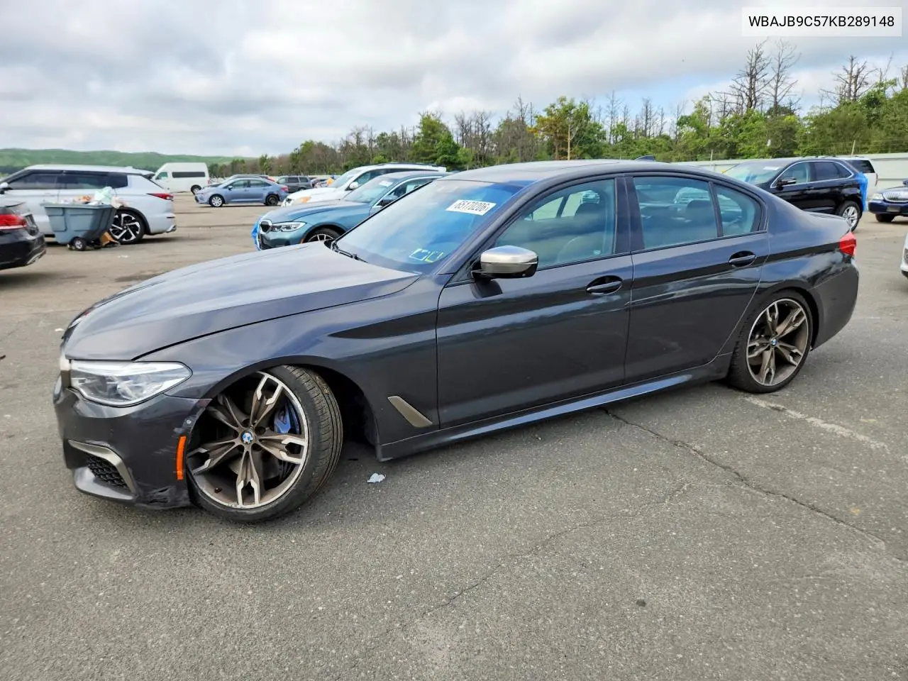 BMW 5ER 2019, VIN WBAJB9C57KB289148