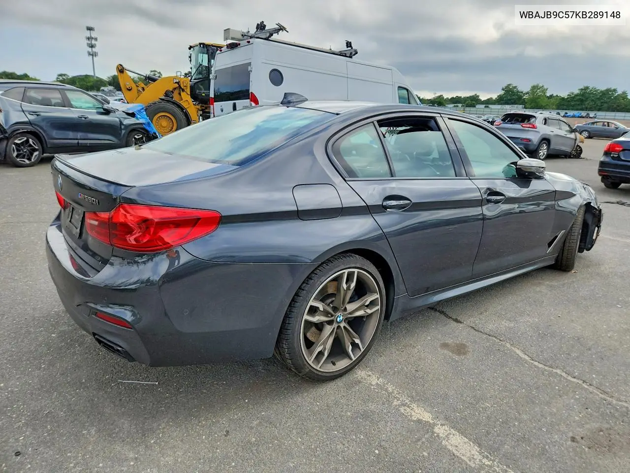 2019 BMW 5ER VIN WBAJB9C57KB289148 — фото 3