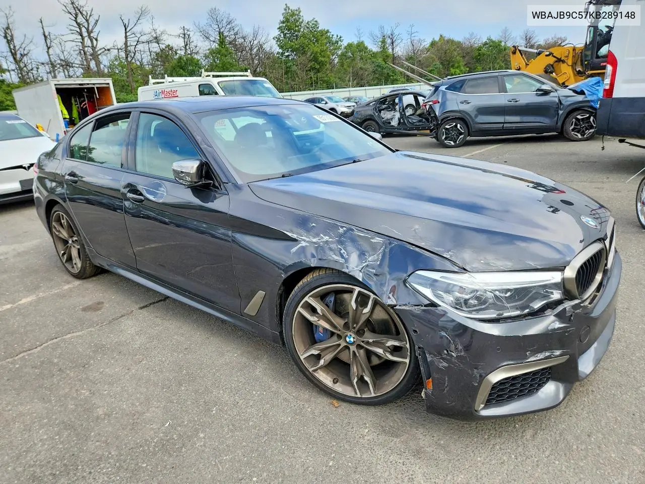 2019 BMW 5ER VIN WBAJB9C57KB289148 — фото 4