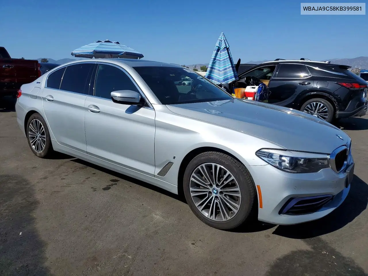 2019 BMW 5ER VIN WBAJA9C58KB399581 — фото 4