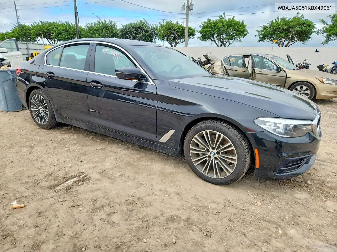 2019 BMW 5ER VIN WBAJA5C51KBX49061 — фото 4