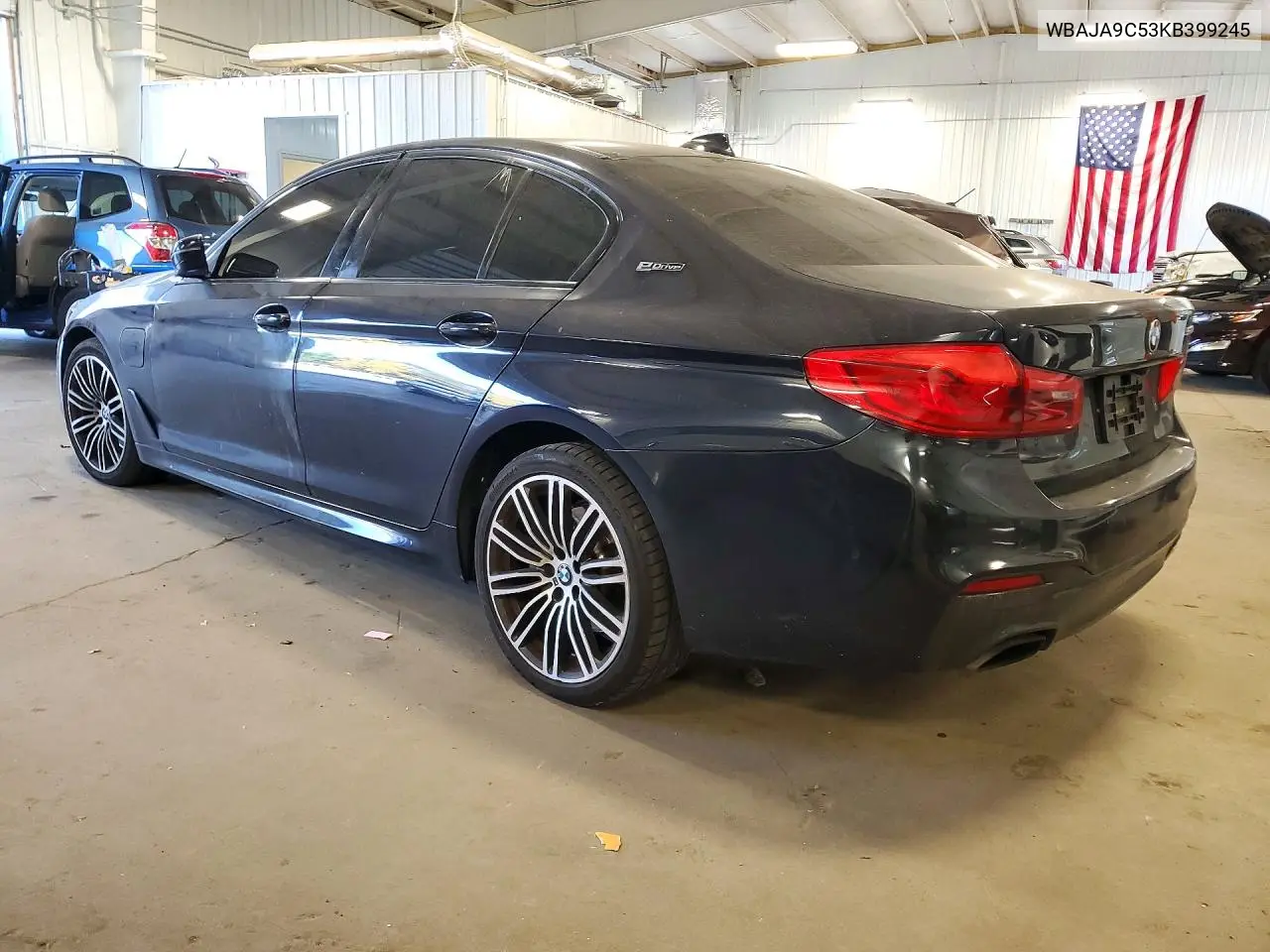 2019 BMW 5ER VIN WBAJA9C53KB399245 — фото 2