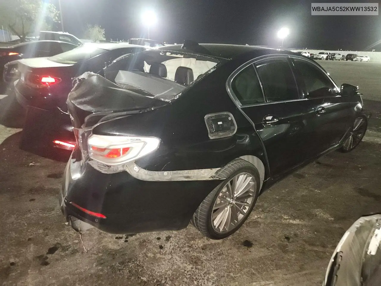 2019 BMW 5ER VIN WBAJA5C52KWW13532 — фото 3