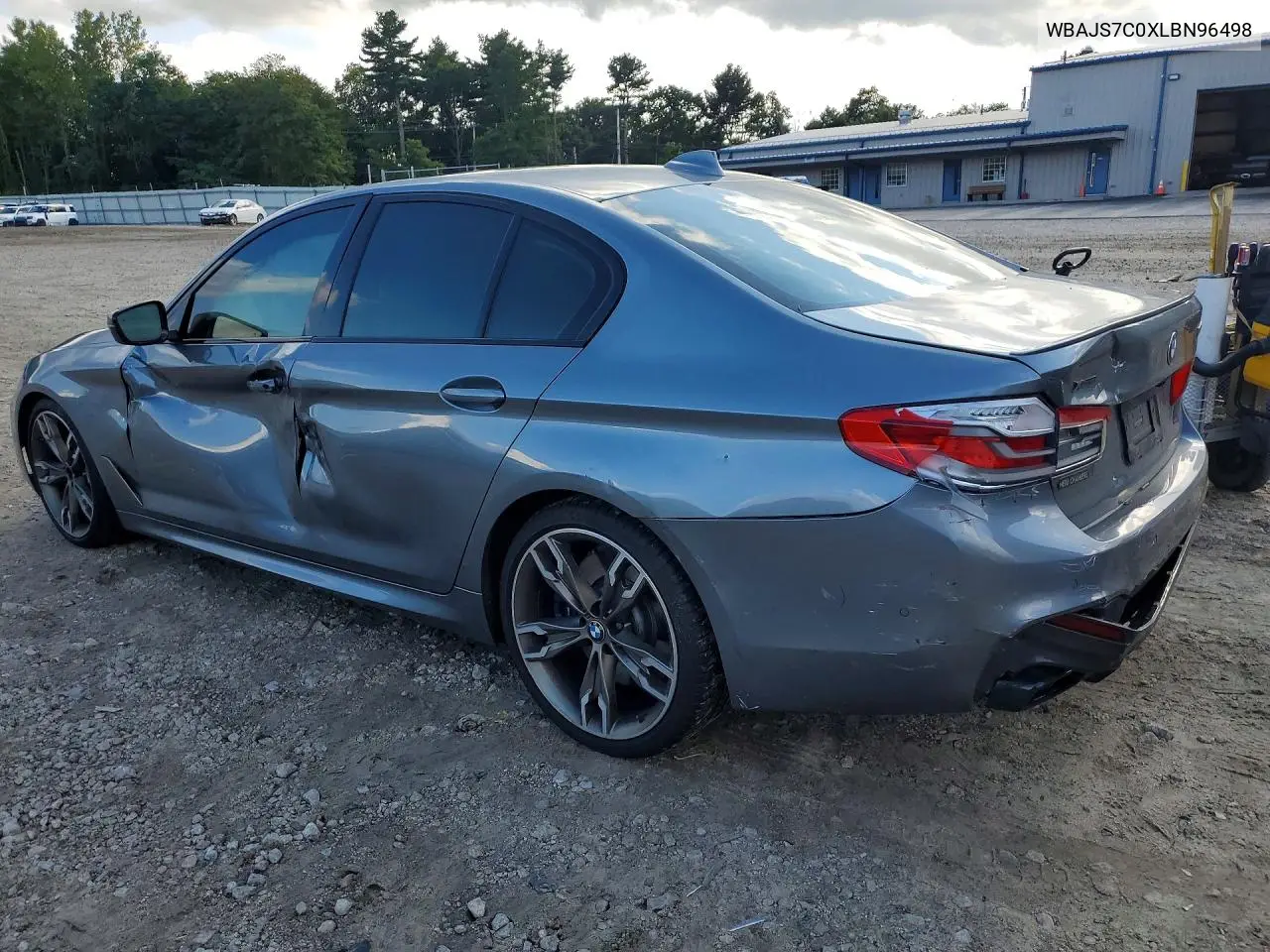 2020 BMW 5ER VIN WBAJS7C0XLBN96498 — фото 2